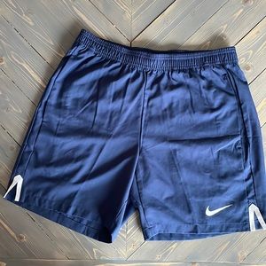 Nike navy blue athletic shorts, size M